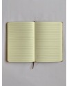 Diary with Crochet Embellished Flowers and Leaves